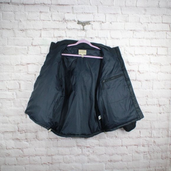 Cabela's Black Puffer Nylon Goose Down Full Zip Winter Snow Cold Jacket XXL - Picture 5 of 9